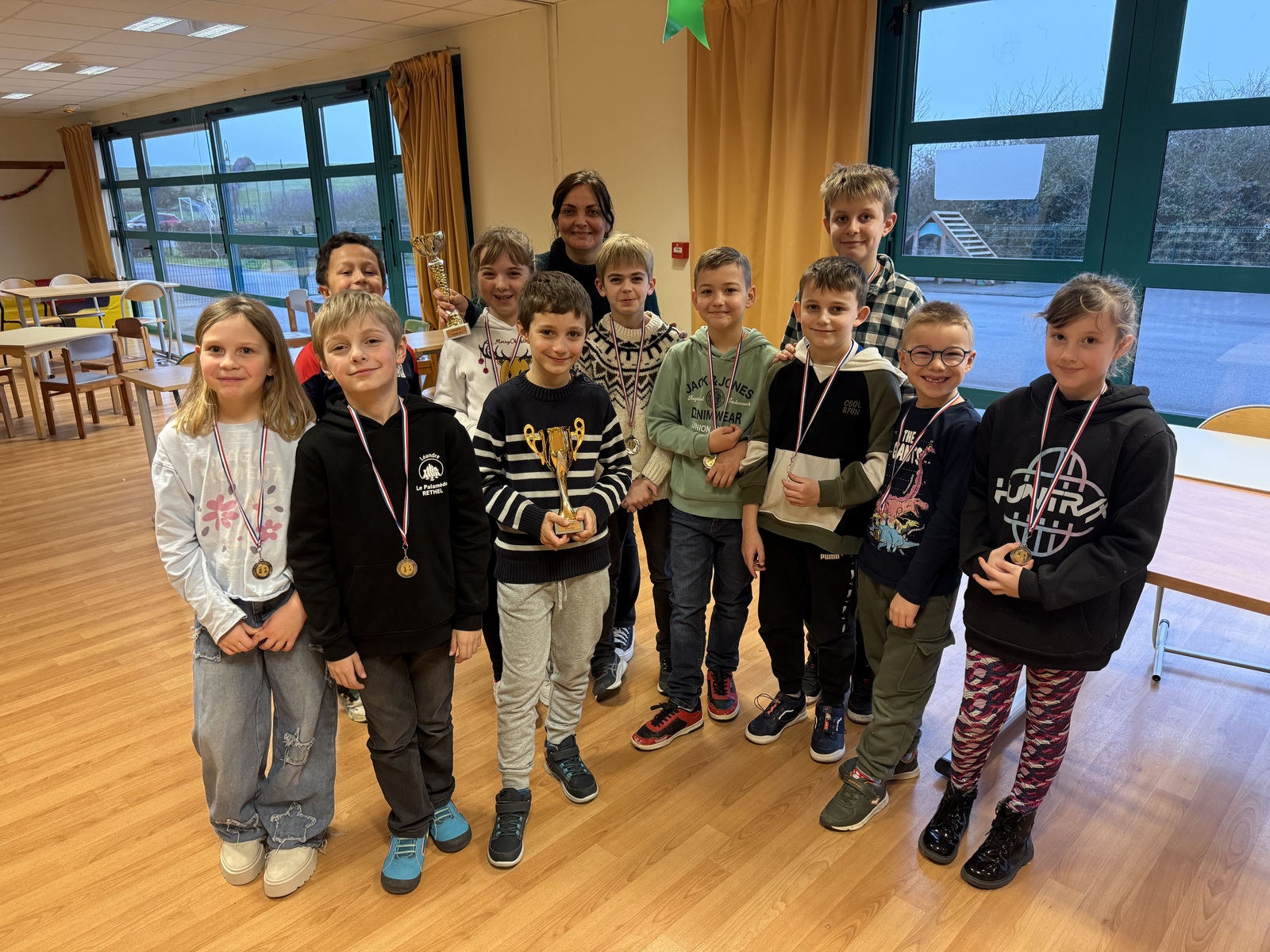 Championnat des écoles primaires phase départementale, Saulces-Monclin, 28/01/2026