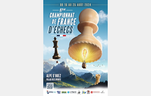 Championnat de France, Alpe d'Huez, 17-25/08/2024