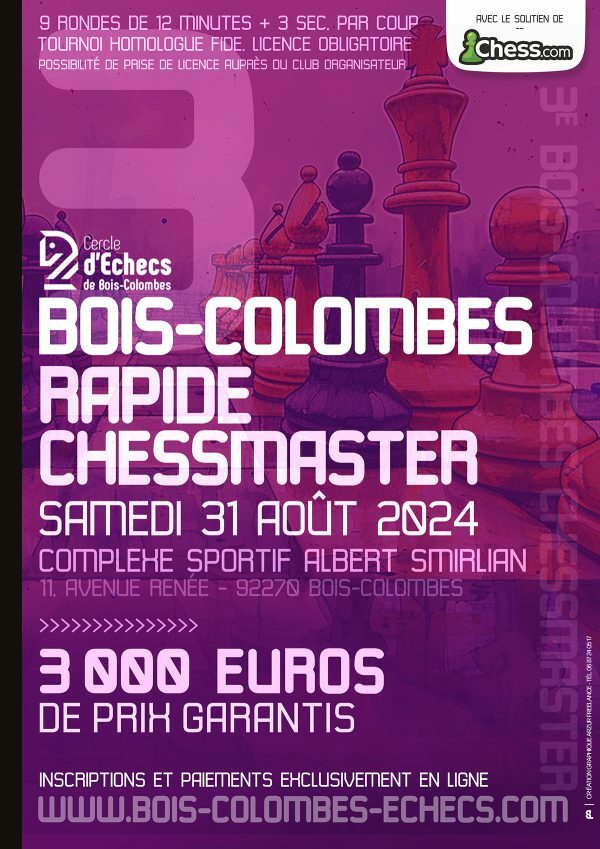 3ème Bois Colombes Chess Master