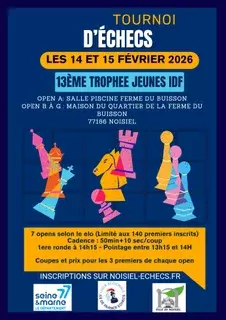 13ème Trophée Jeunes Noisiel