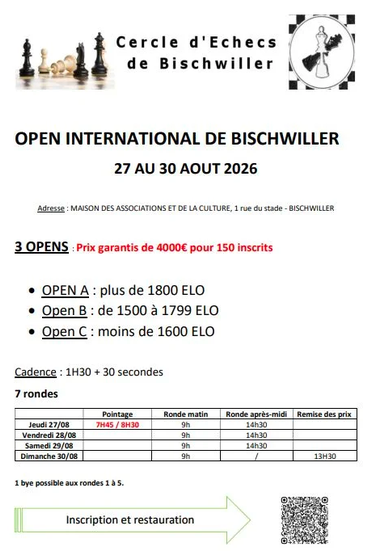 Open Bischwiller