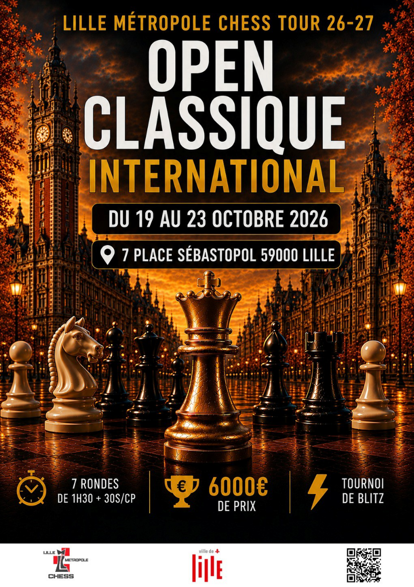1er Open International du Lille Métropole Chess