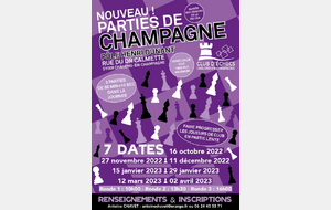 Parties de Champagne