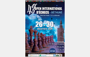 43ème Open International d'Echecs de Béthune