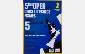 5ème Open rapide indivuel de Fismes