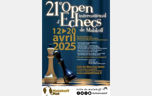 21ème Open international de Malakoff