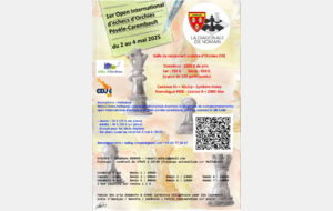 1er Open International d'échecs d'Orchies - Pévèle-Carembault