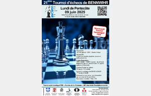 21ème Tournoi d’échecs de Bennwihr