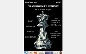 Championnat Féminin 2025 de la Grande Région - Rapide