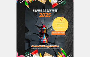 Rapide de rentrée 2025 Reims