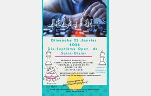 17ème open rapide de Saint-Dizier