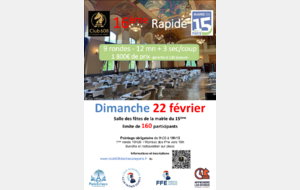 16ème Rapide Club 608 - Paris 15ème