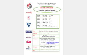 Tournoi FIDE de Pâques du Philidor