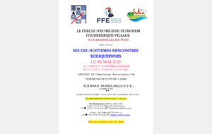 18ème Rencontres Echiquéennes Téteghem-Coudekerque-Village