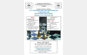 13ème Open de printemps de l'arpajonnais