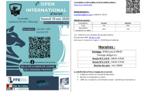 4ème Tournoi rapide d'Arras