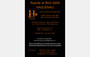 Rapide de l'été de Haguenau