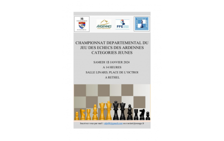 Championnat des Ardennes Jeunes, Rethel, 13/01/2024